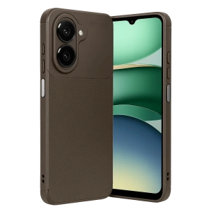 HarmonyAura Xiaomi Redmi A5 4G Auto Focus Karbon Kapak - Kahverengi