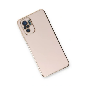 HarmonyAura  Xiaomi Redmi Note 10 Kılıf Volet Silikon - Pembe
