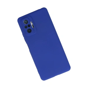 HarmonyAura  Xiaomi Redmi Note 10 Pro Kılıf First Silikon - Lacivert