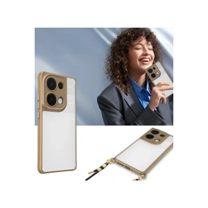 HarmonyAura  Xiaomi Redmi Note 13 Pro 4g Kılıf Penta Silikon Kılıf - Lacivert