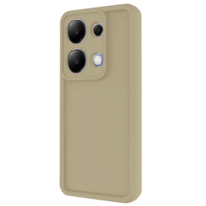 HarmonyAura  Xiaomi Redmi Note 13 Pro 4g Kılıf Viera Silikon - Krem