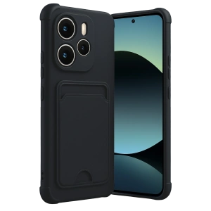 HarmonyAura Xiaomi Redmi Note 14 4G Kelvin Kartvizitli Silikon - Siyah