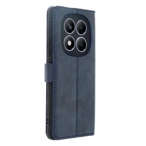 HarmonyAura  Xiaomi Redmi Note 14 Pro 4g Kılıf Trend S Plus Kapaklı Kılıf - Lacivert