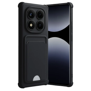 HarmonyAura Xiaomi Redmi Note 14 Pro 5G Kelvin Kartvizitli Silikon - Siyah