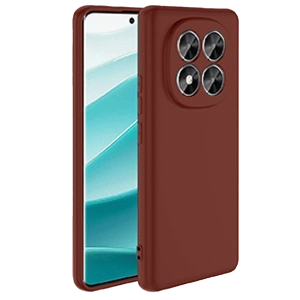 HarmonyAura Xiaomi Redmi Note 14 Pro 5G Kılıf First Silikon - Bordo