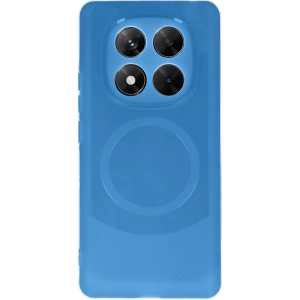 HarmonyAura  Xiaomi Redmi Note 14 Pro 5g Kılıf Maya Karbon Kapak - Lacivert