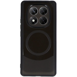 HarmonyAura  Xiaomi Redmi Note 14 Pro 5g Kılıf Maya Karbon Kapak - Siyah