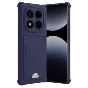 HarmonyAura Xiaomi Redmi Note 14 Pro Plus Kelvin Kartvizitli Silikon - Lacivert