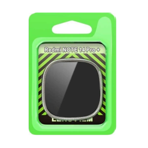 HarmonyAura Xiaomi Redmi Note 14 Pro Plus Raze Metal Kamera Lens - Gümüş