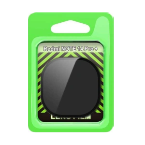 HarmonyAura Xiaomi Redmi Note 14 Pro Plus Raze Metal Kamera Lens - Siyah