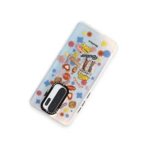 HarmonyAura  Xiaomi Redmi Note 8 Pro Kılıf Estoril Desenli Kapak - Estoril - 16