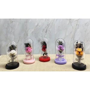 Işıklı Müzikli Romantik Gül Buketi