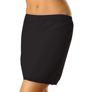 Kadın Dantel Detaylı Mini Jüpon Etek Astarı Siyah - 3001a