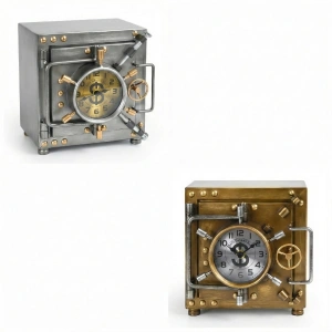 Kasa Tasarımlı Masaüstü Saat