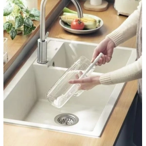 Kavanoz ve Biberon Yıkama Fırçası Silikon