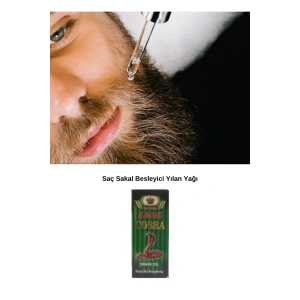 Kobra Saç Ve Sakal Besleyici Gürleştirici Yılan Yağı 70ml