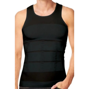 Korseli Erkek Atlet - 500 Siyah