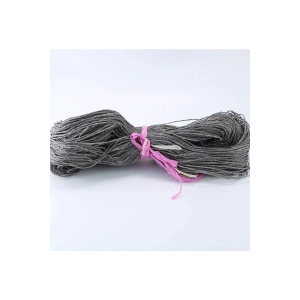 Koyu Gri Renk Çile Kağıt İp Çanta Ipi Supla Ipi  No:53 - (550-600 Gr)