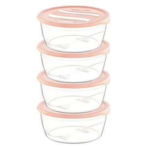 Krizma Yuvarlak Saklama Kabı 4 Lü No:1 Royaleks-çnk2153