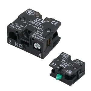 Lay5-Be101 22 Mm Kontak Blok No Yeşil