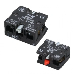 Lay5-Be102 22 Mm Kontak Blok No Kırmızı