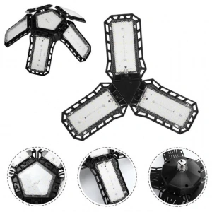 Ledx Ayarlanabilir Açılı 3 Kanatlı 72 Smd Ledli Galaxy Projektör Işığı 40W 4400 Lumen E27 32cm