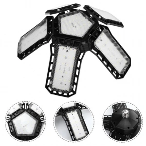 Ledx Ayarlanabilir Açılı 5 Kanatlı 148 Smd Ledli Galaxy Projektör Işığı 60W 6600 Lumen E27 32cm Çap