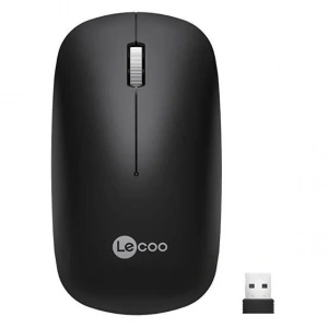 Lenovo Lecoo WS214 2.4GHz Kablosuz 1200DPI Siyah Optik Mouse