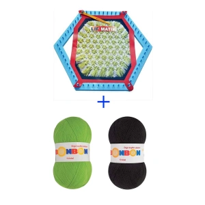 Lifmatik Lif Örme Seti Dokuma Tezgahı Ve Lif İpi S2