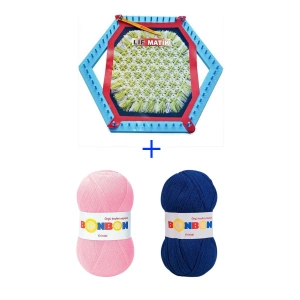 Lifmatik Lif Örme Seti Dokuma Tezgahı Ve Lif İpi S6