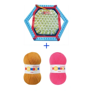 Lifmatik Lif Örme Seti Dokuma Tezgahı Ve Lif İpi S7