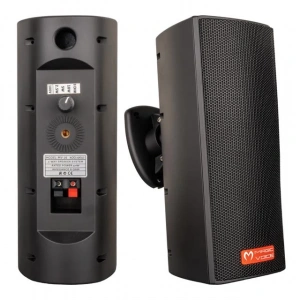 Magicvoice MV-26  2x7,5 Cm 50W 3 Yollu Siyah Sütun Hat Trafolu Hoparlör 2li Takım