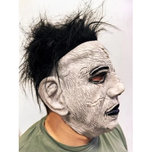 Michael Myers Siyah Saçlı Yüz Maskesi