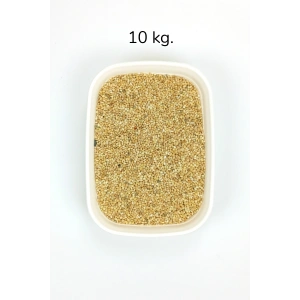 Muhabbet Ve Tüm Egzotik Kuşlar İçin Doğal Taze Tane Sarı Darı - 10 Kg