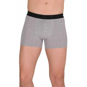 Pamuk Modal Likralı Esnek Erkek Boxer Gri 4476b