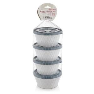 Petek 4lü Saklama Kabı 0,330 Ml Royaleks-vc-205