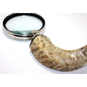 Pirinç Boynuz Saplı Büyüteç Model 1