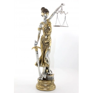 Polyester Adalet Figürü Model 2