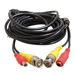 Powermaster Bnc-Bnc Kablo+Power Kablo Dişi-Erkek Jacklı 20 Metre