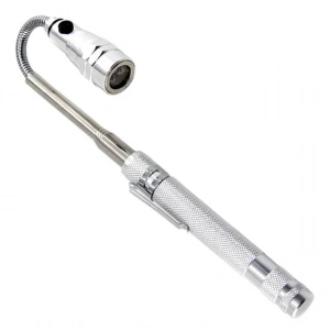 Powermaster MX-2808 Mıknatıslı 360 Derece Döner Başlıklı 3 Ledli Beyaz Işık El Feneri