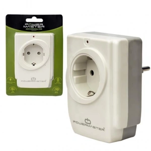 PowerMaster PM-18721 16 Amper - 3680 Watt Tekli Çocuk Korumalı 2 USBLI 1400 Joule Akım Korumalı Priz