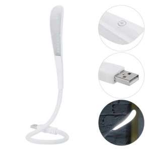 PowerMaster PM-24560 14 Ledli Beyaz Esnek Usb Led Lamba 3 Kademeli