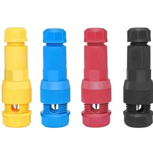 PowerMaster PM-25898 Su Geçirmez 1 Pin Konnektör Karışık Renk