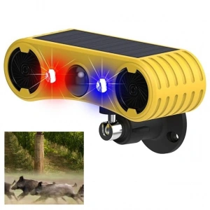 PowerMaster PM-26950 DC 5V Solar Sesli Hayvan Kovucu Alarm Cihazı