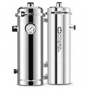 PowerMaster PM-28653 Ana Hat Su Arıtma Sistemi 5.000 L/Saat Paslanmaz Çelik Gövdeli Yıkanabilir UF-PVDF Filtreli