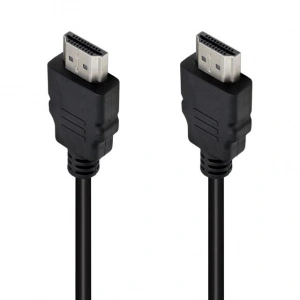 PowerMaster PM-31396 Plastik Düz Siyah 50 cm Poşetli HDMI Kablo