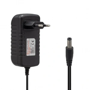 Powermaster PM-4531 12 Volt - 2 Amper 5.5*2.5 Mm Uçlu Plastik Kasa Priz Tipi Adaptör