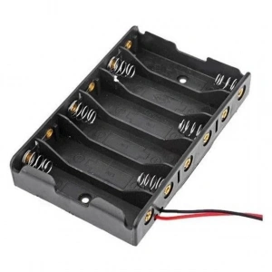 Powermaster Yan Yana 6lı AA Pil Yuvası (IC-234B)