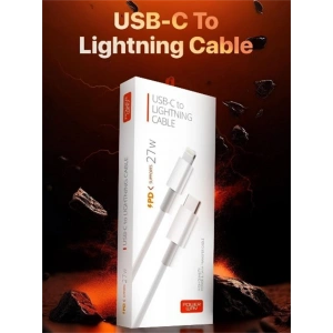 Powerway PD27 27W Type-C To Lightning Şarj Kablosu