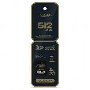 Powerway Premium 512 GB 150MB/S Ultra Hızlı 4K Destekli SDXC Hafıza Kartı